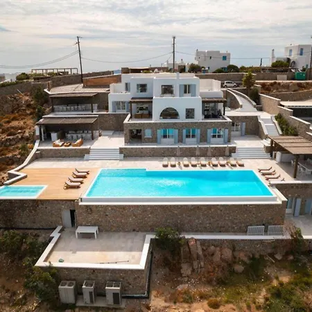 Villa Nokly-Mykonos With Sea Views And Exceptional Amenities Villa