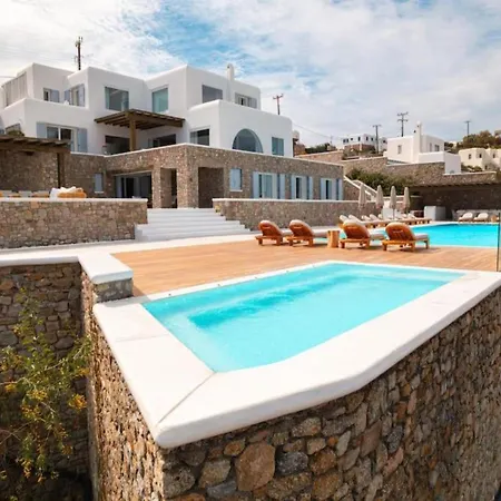 Villa Nokly-Mykonos With Sea Views And Exceptional Amenities Вилла *