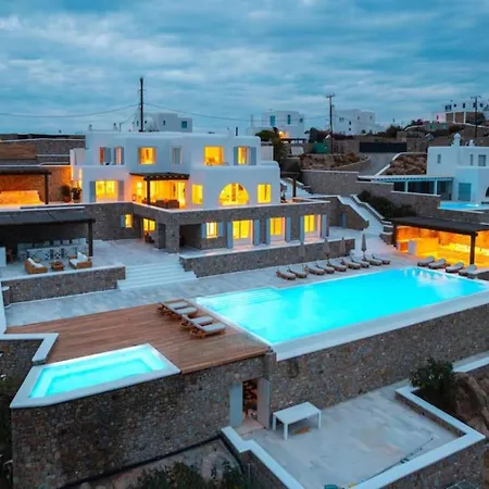Villa Nokly-Mykonos With Sea Views And Exceptional Amenities Psarrou