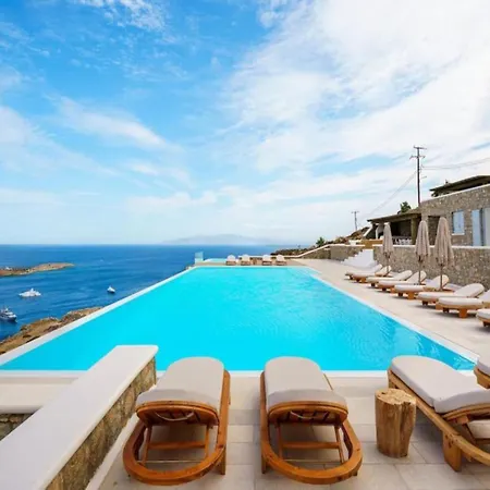 Villa Villa Nokly-Mykonos With Sea Views And Exceptional Amenities Psarrou